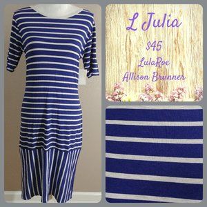 3/$50 - Lularoe Julia Dress - Large - NWT